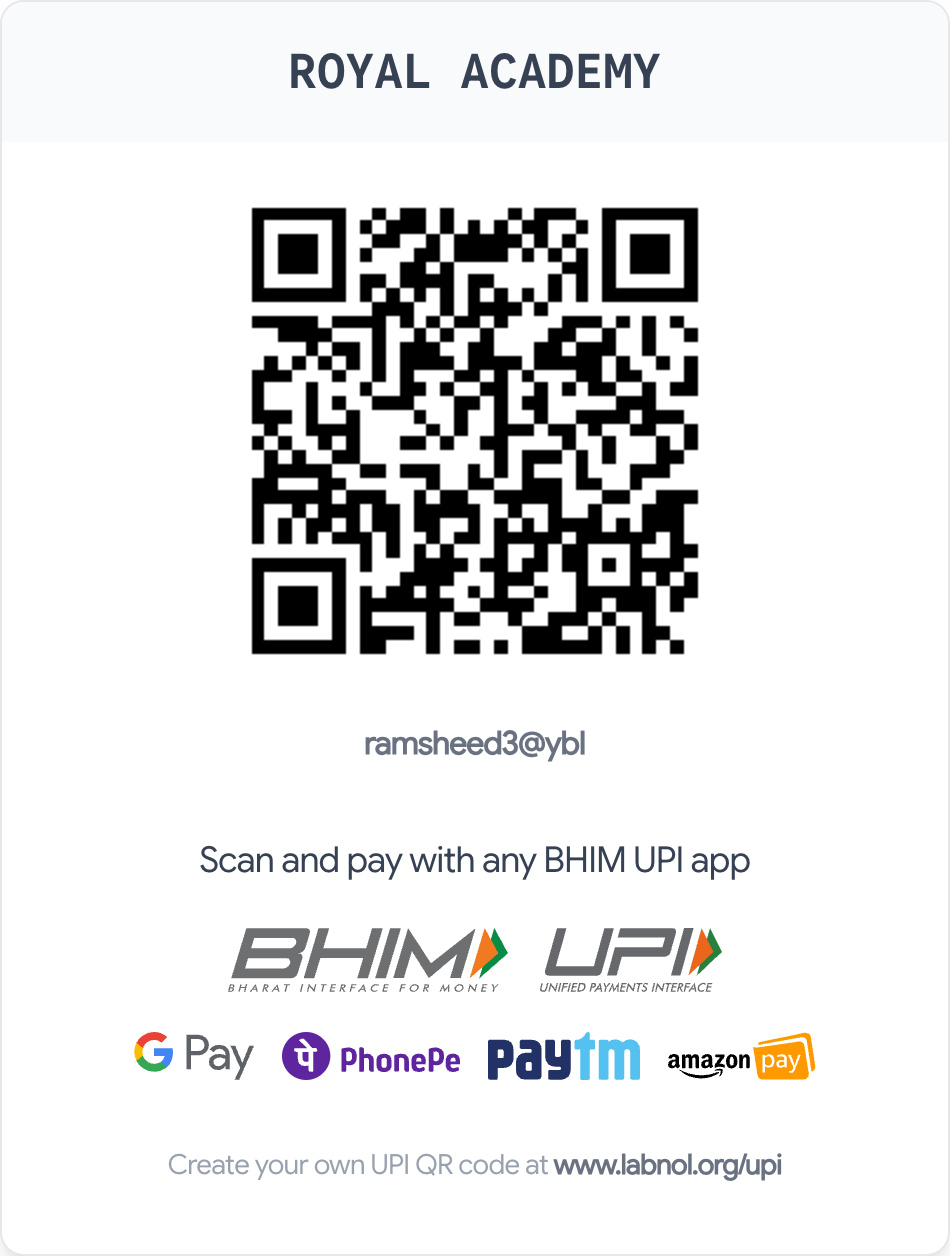UPI QR code — pay to ramsheed3@ybl